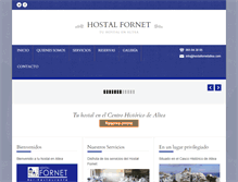 Tablet Screenshot of hostalfornetaltea.com